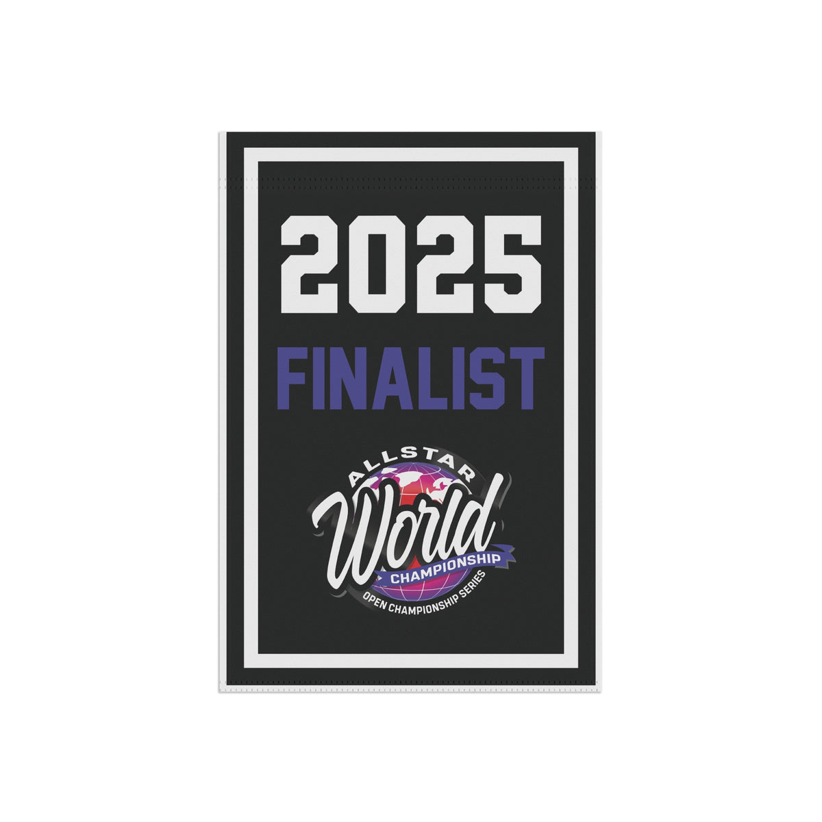 2025 Allstar Worlds Finalist Mini Banner – SubZero Cheerleading
