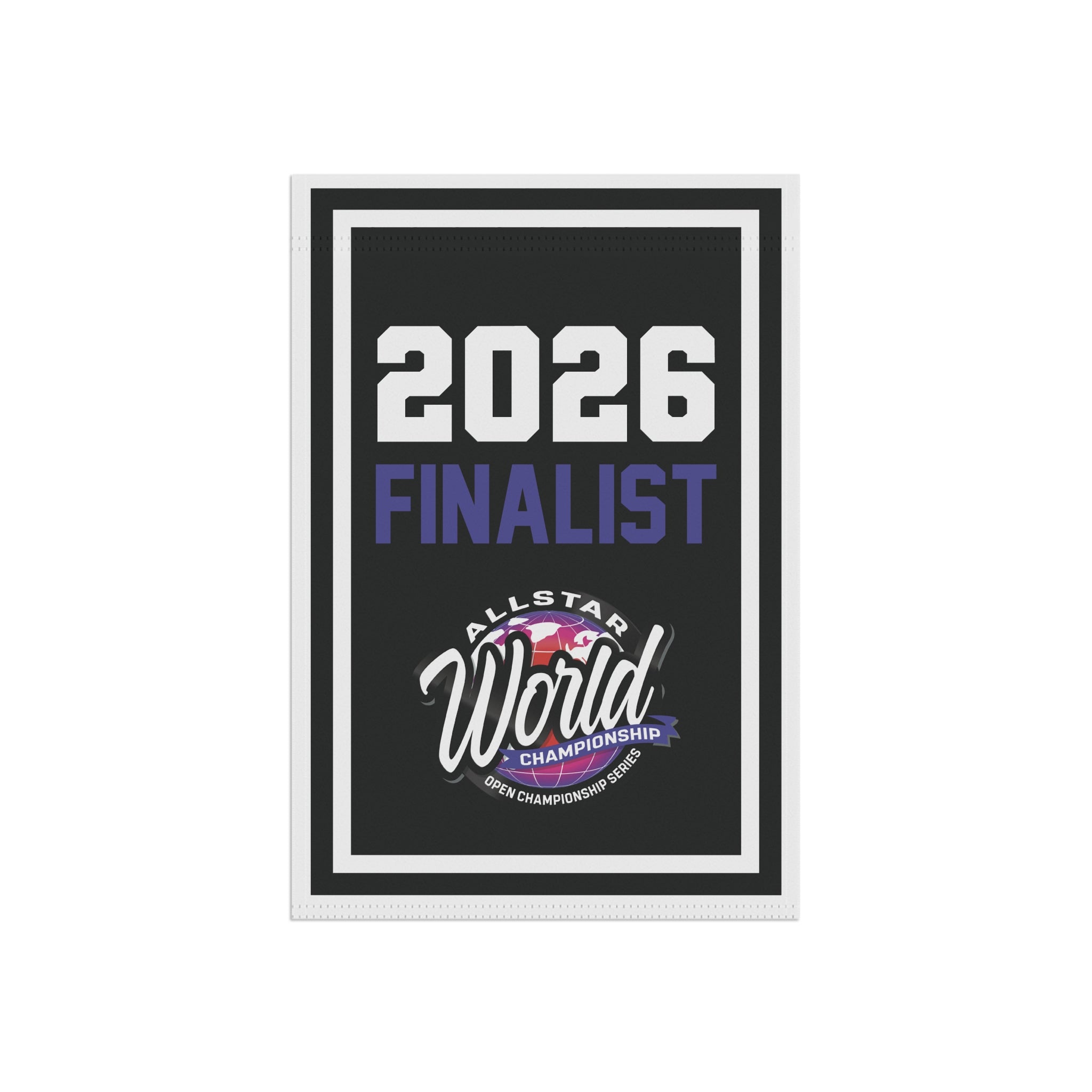 Allstar Worlds Finalist Mini Banner (ANY YEAR) – SubZero Cheerleading