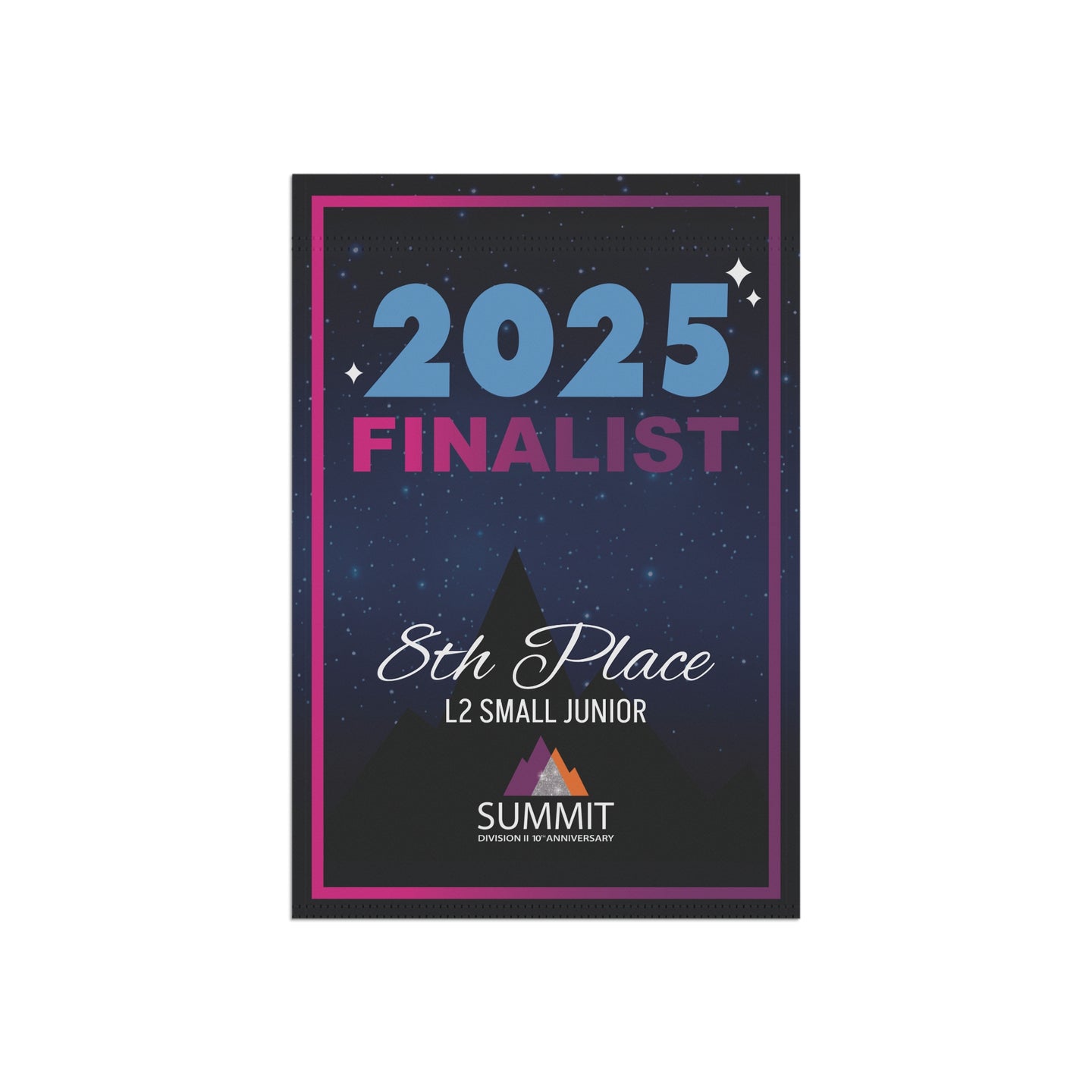 2025 D2 Summit Finalist Mini Banner