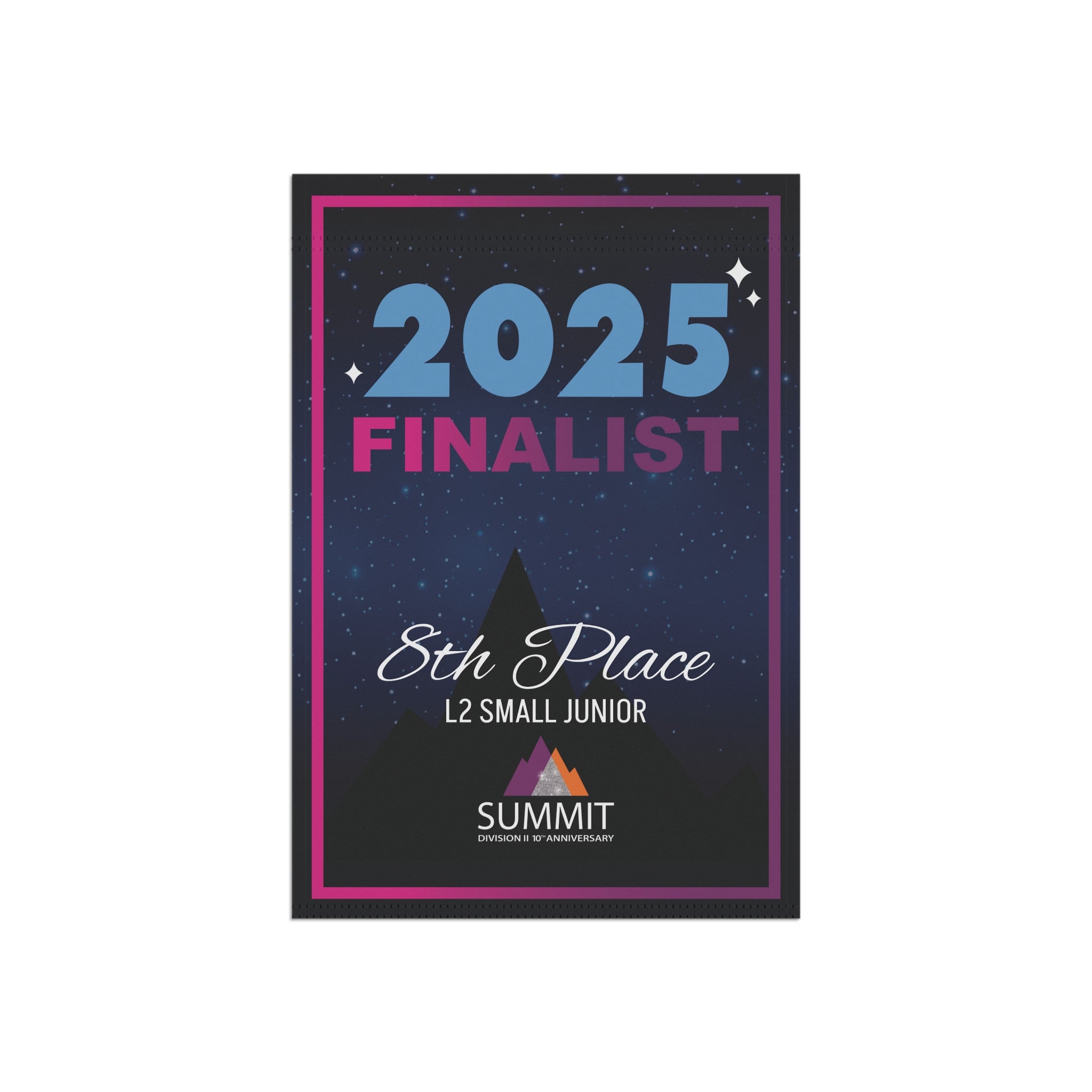 2025 D2 Summit Finalist Mini Banner