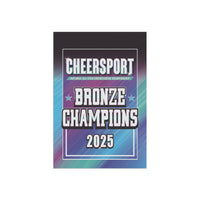 2025 Cheersport Bronze Champion Mini Banner