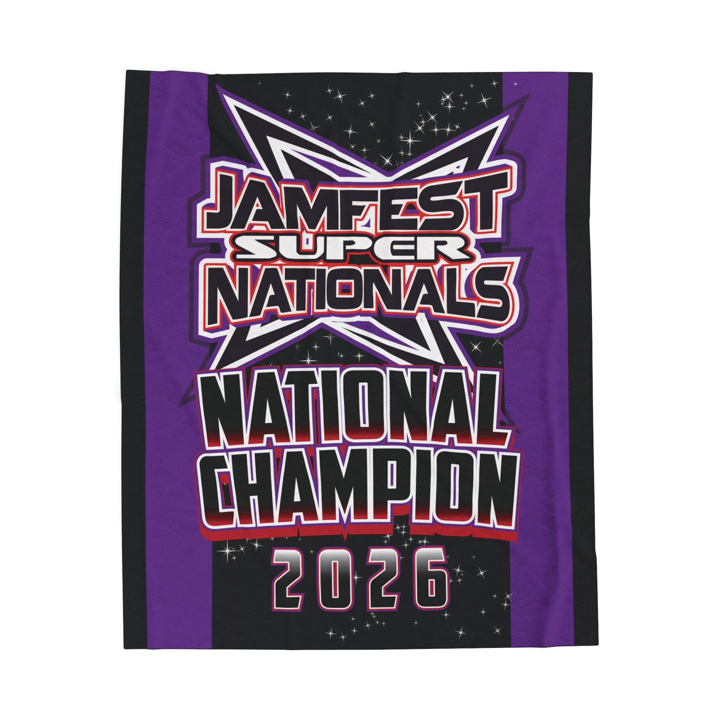 2026 Jamfest Champion Banner Blanket