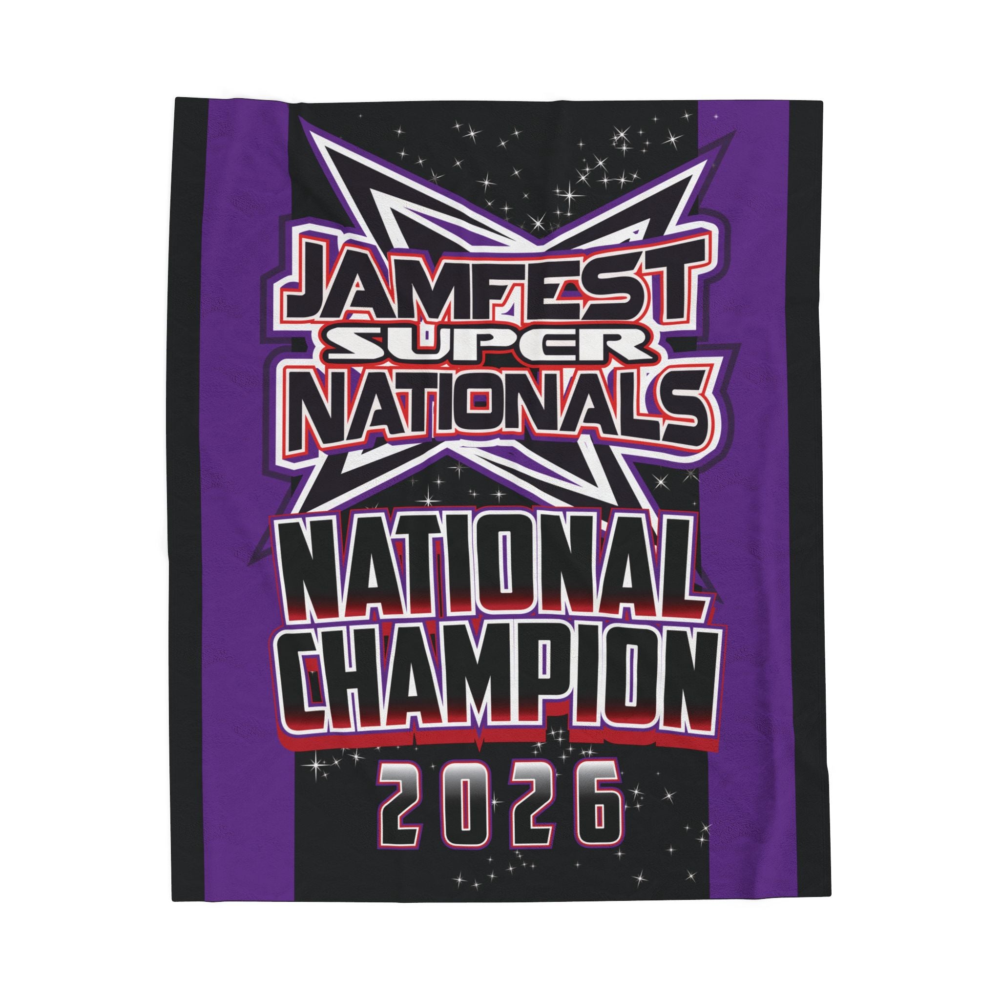 2026 Jamfest Champion Banner Blanket