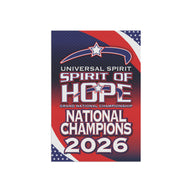 2026 Spirit of Hope Champion Banner
