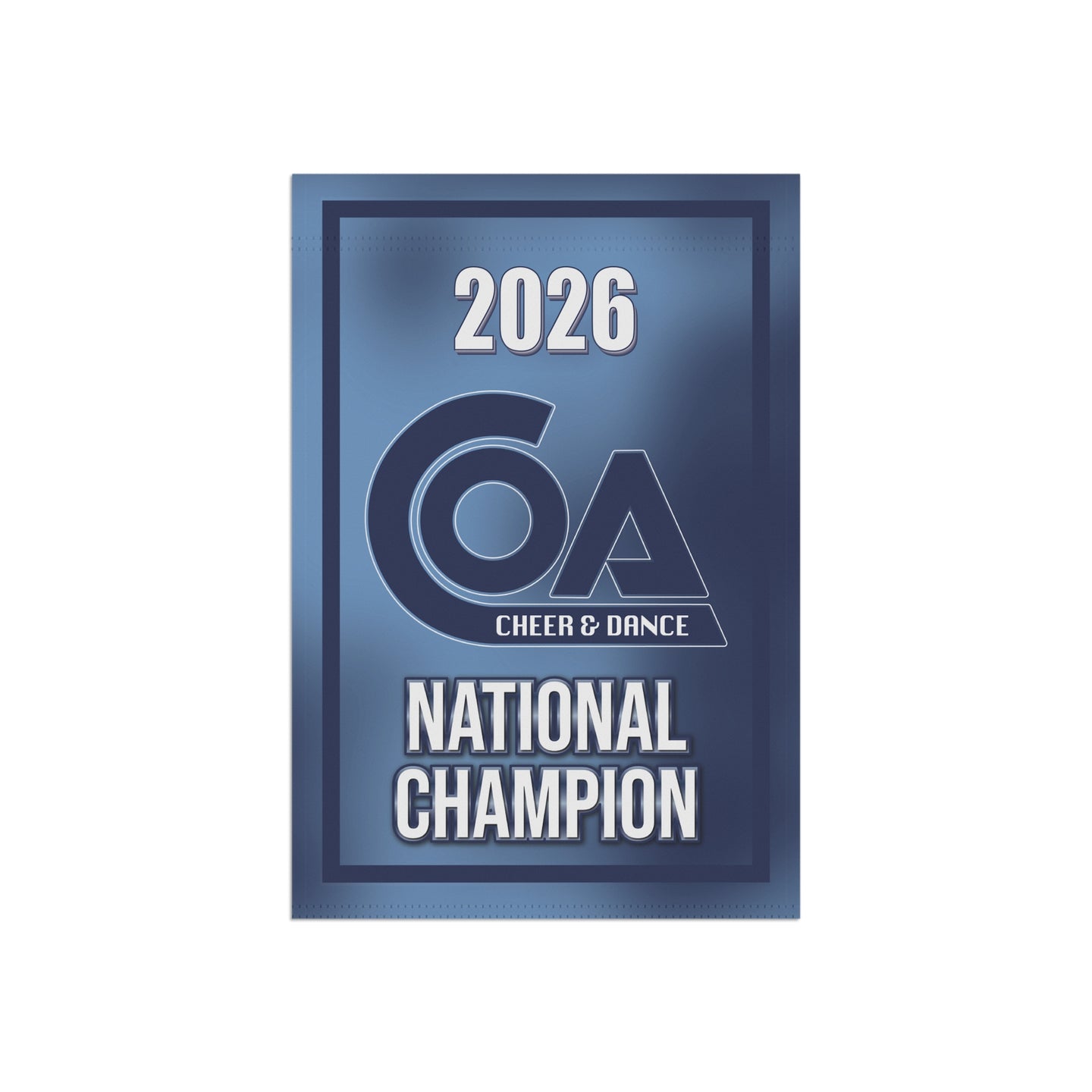 2026 COA National Champion Mini Banner