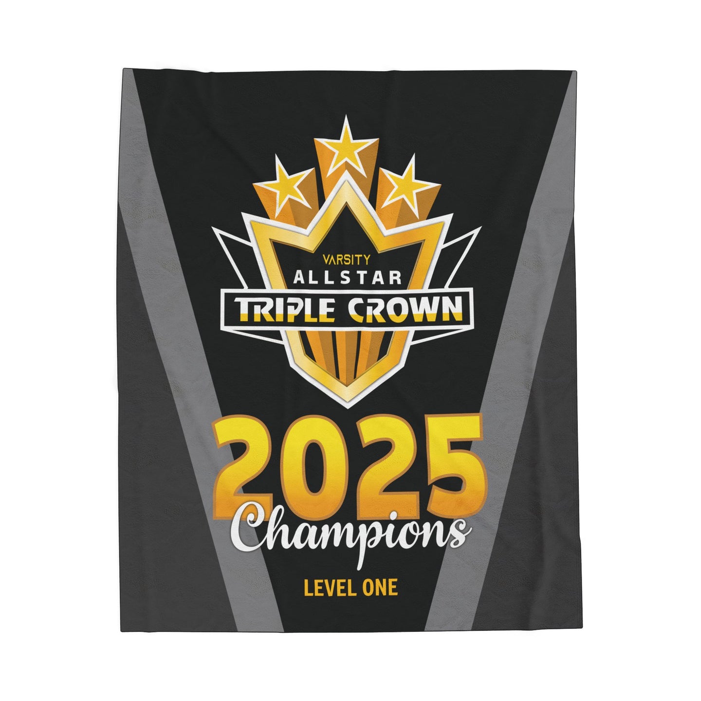 2025 Triple Crown Champion Banner Blanket