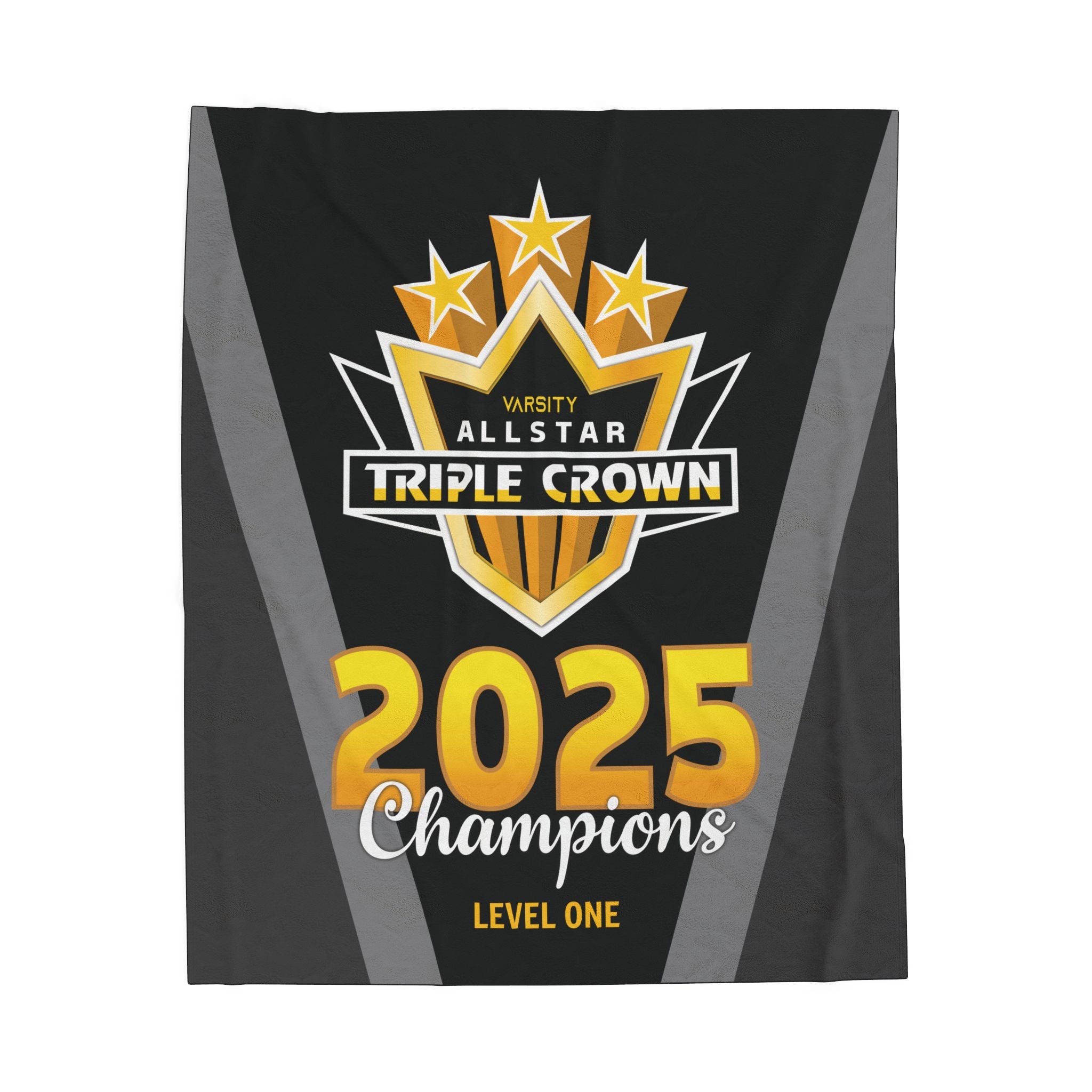2025 Triple Crown Champion Banner Blanket