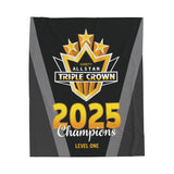 Triple Crown Champion Banner Blanket