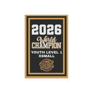 Allstar World Champion Mini Banner (ANY YEAR)
