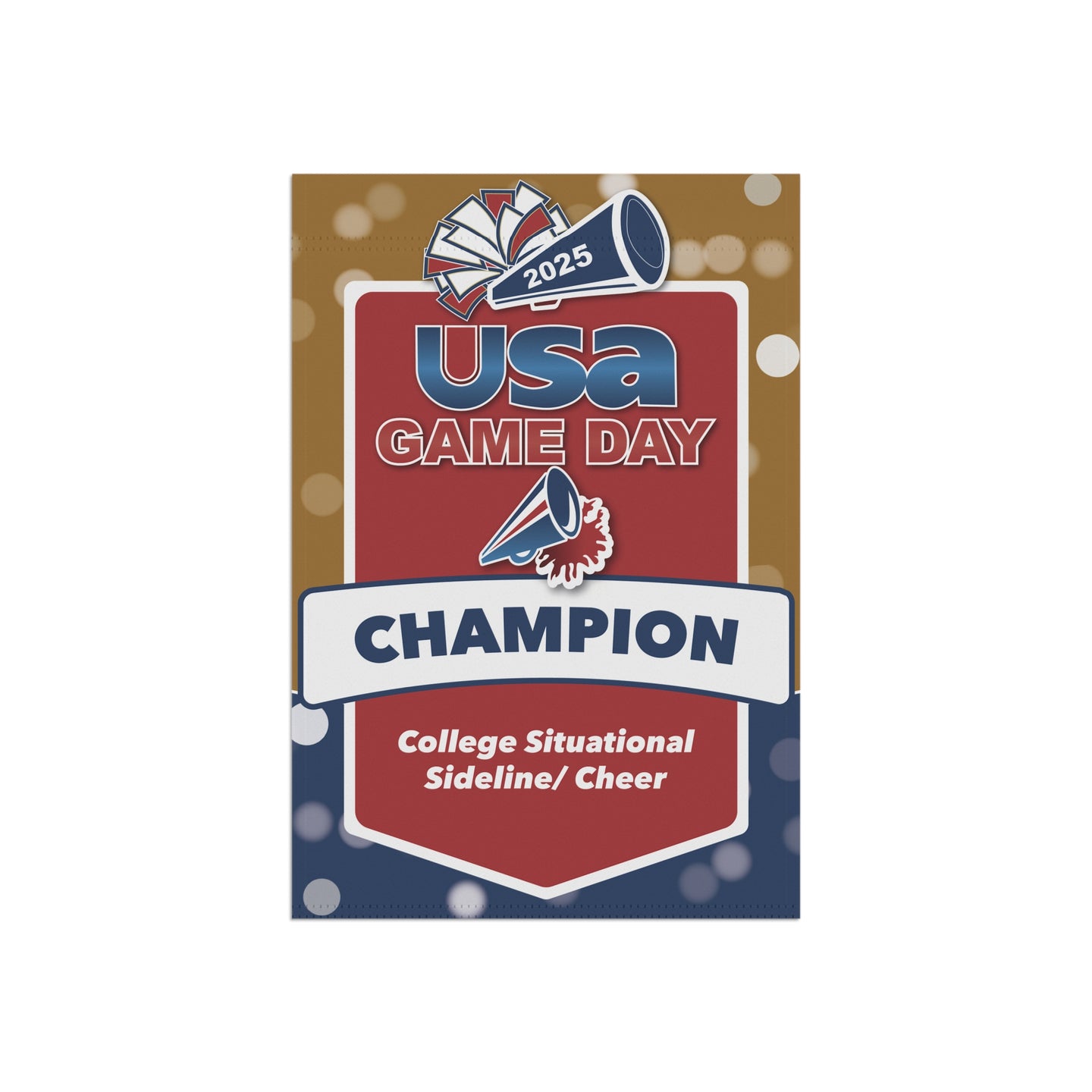 USA Game Day Champion Mini Banner