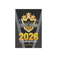 2026 Triple Crown Champion Mini Banner