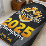 Triple Crown Champion Banner Blanket