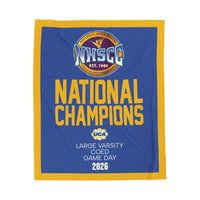 2026 High School UCA Champion Banner Blanket