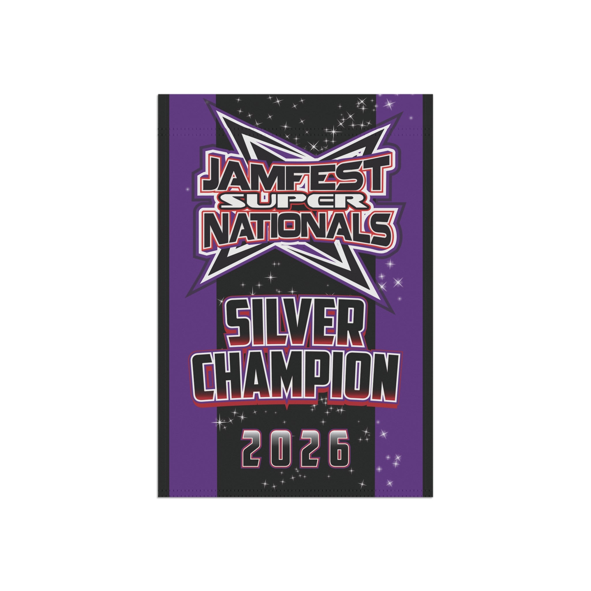 2026 Jamfest Silver Champion Mini Banner