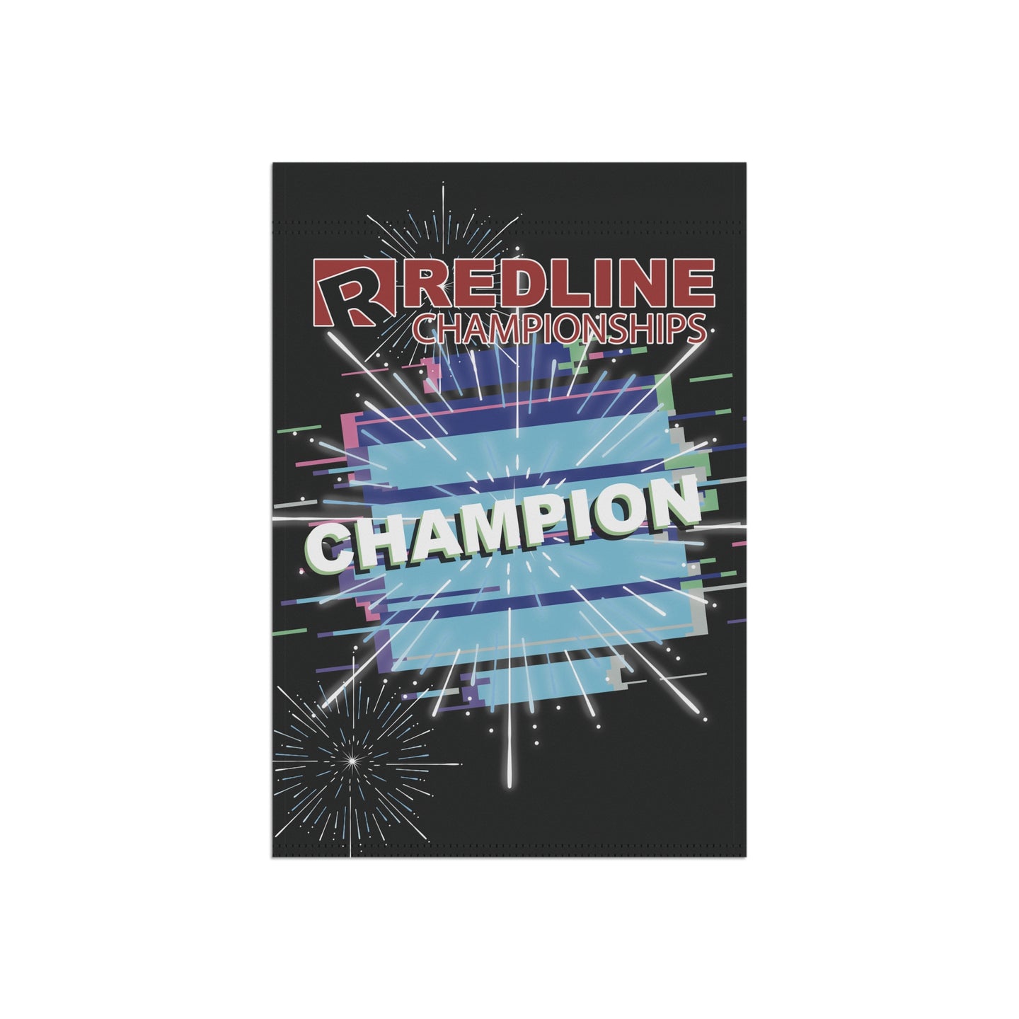 Redline Firework Champion Mini Banner