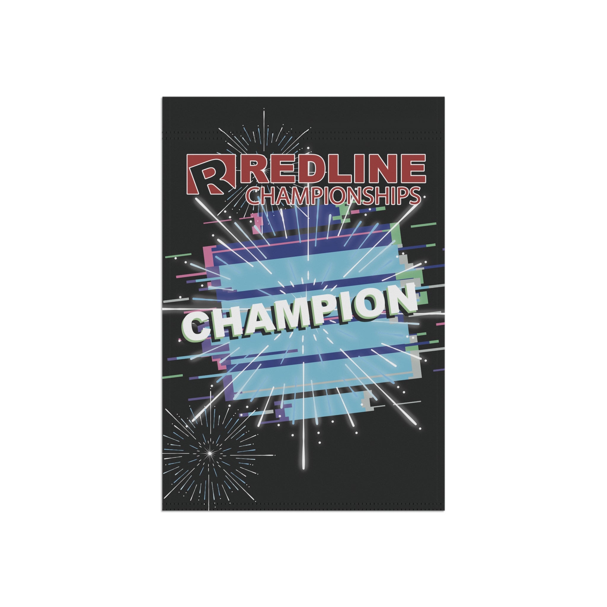 Redline Firework Champion Mini Banner