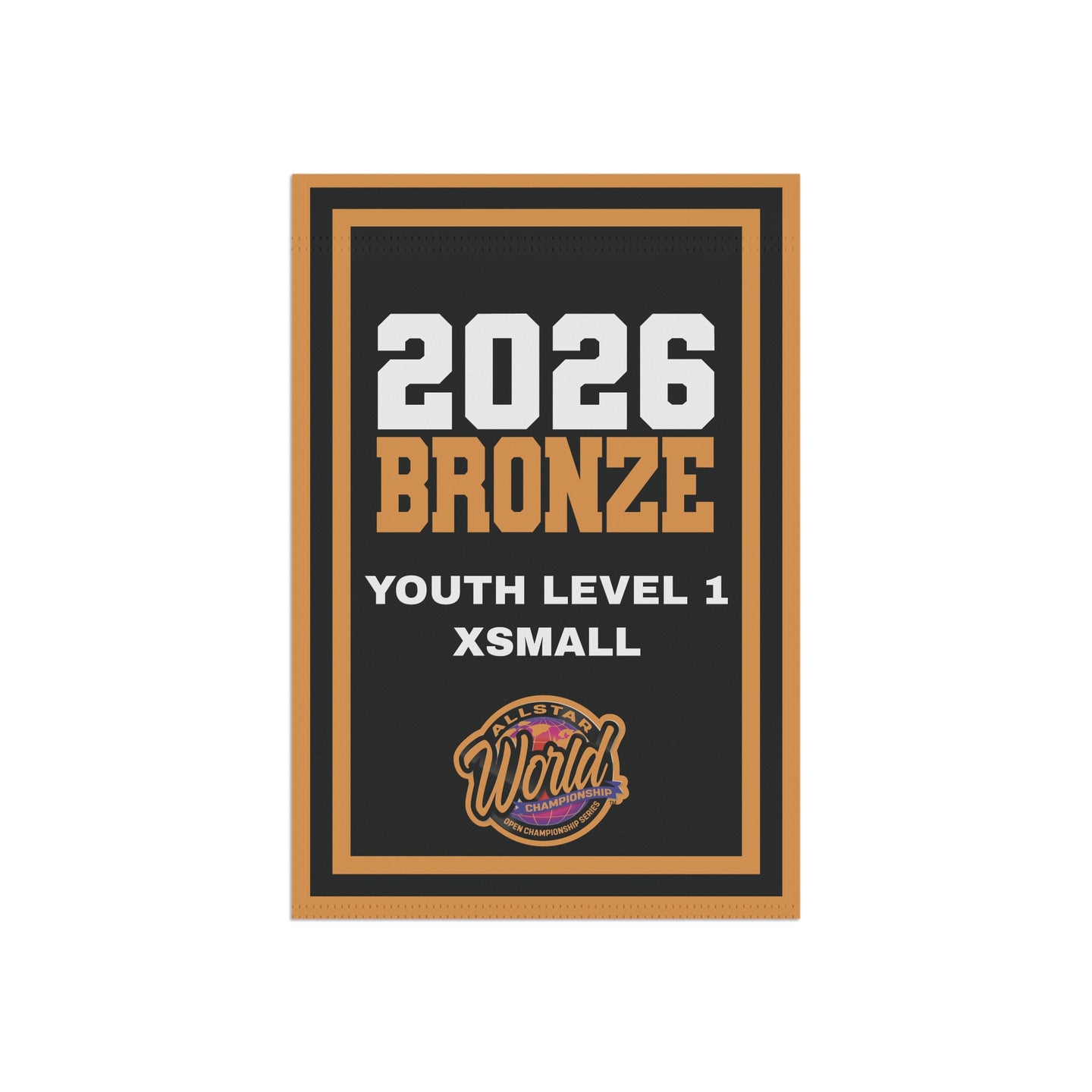 Allstar Worlds Bronze Mini Banner (ANY YEAR)