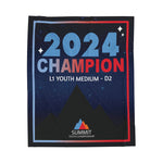 2024 Youth Summit Champion Banner Blanket