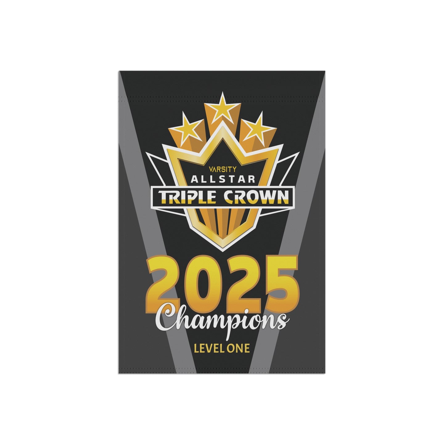 2025 Triple Crown Champion Mini Banner