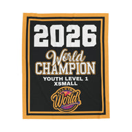 Allstar World Champion Banner Blanket (ANY YEAR)