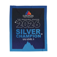 European Summit Silver Champion Banner Blanket (2026 design)