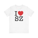 I Heart SZ Adult Tee