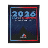 Youth Summit Silver Champion Banner Blanket (ANY YEAR)