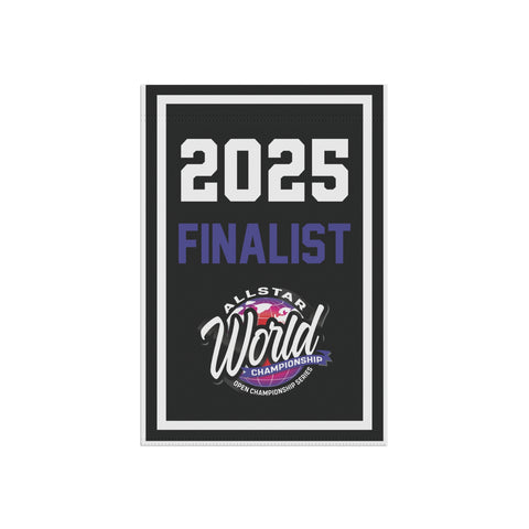 2025 Allstar Worlds Finalist Mini Banner