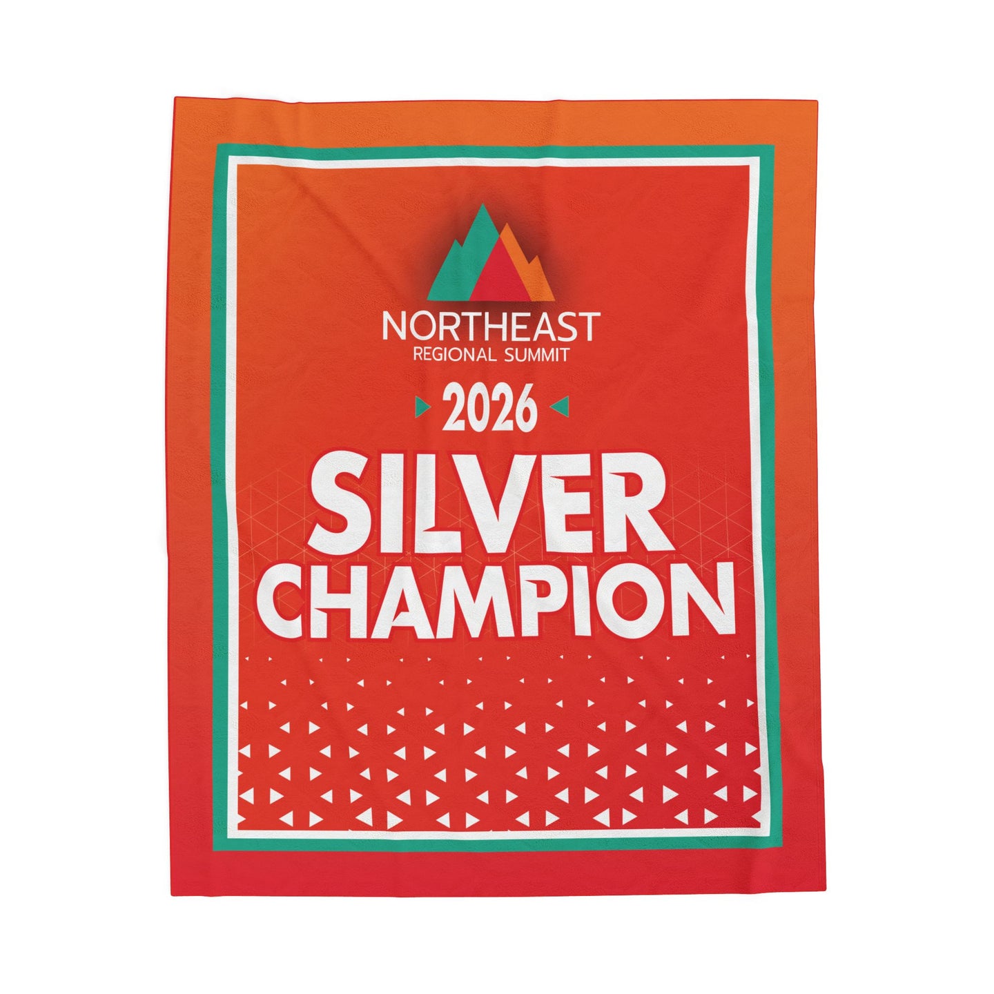 2026 Regional Summit Silver Champion Banner Blanket