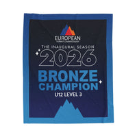 European Summit Bronze Champion Banner Blanket (2026 design)
