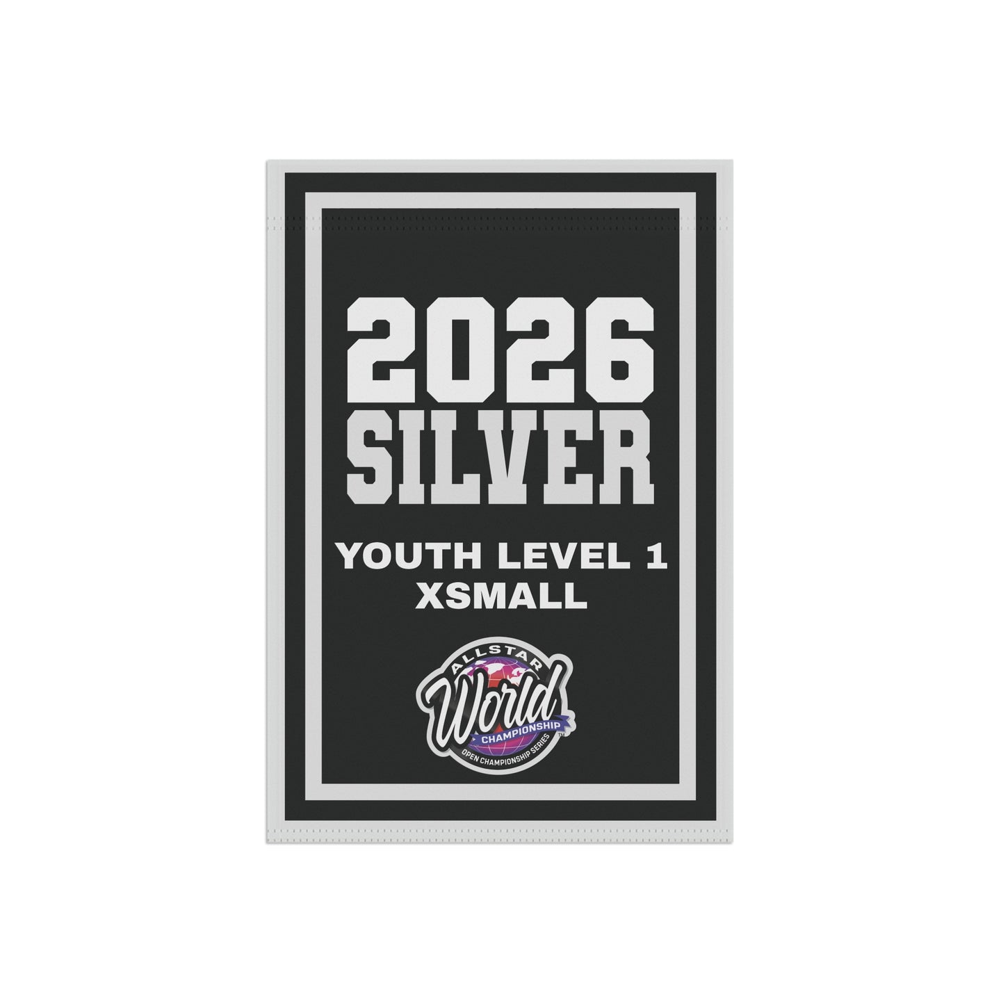 Allstar Worlds Silver Mini Banner (ANY YEAR)