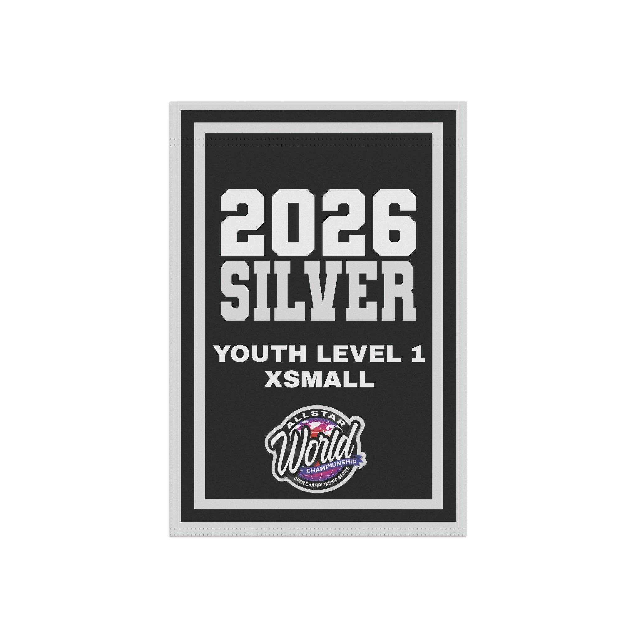 Allstar Worlds Silver Mini Banner (ANY YEAR)
