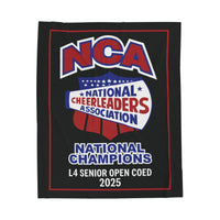 NCA Champion Banner Blanket (old design) 50x60