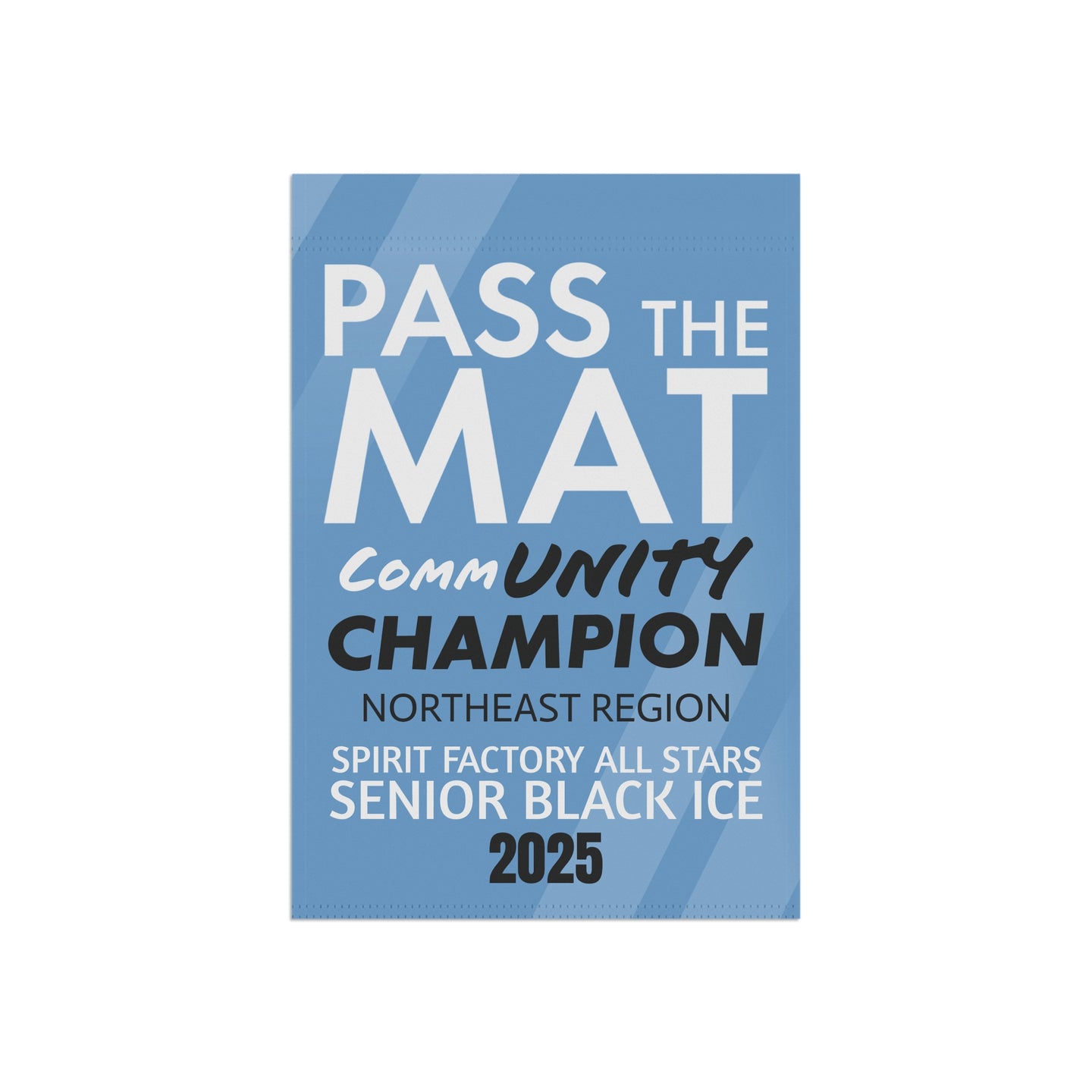 Pass The Mat Mini Banner