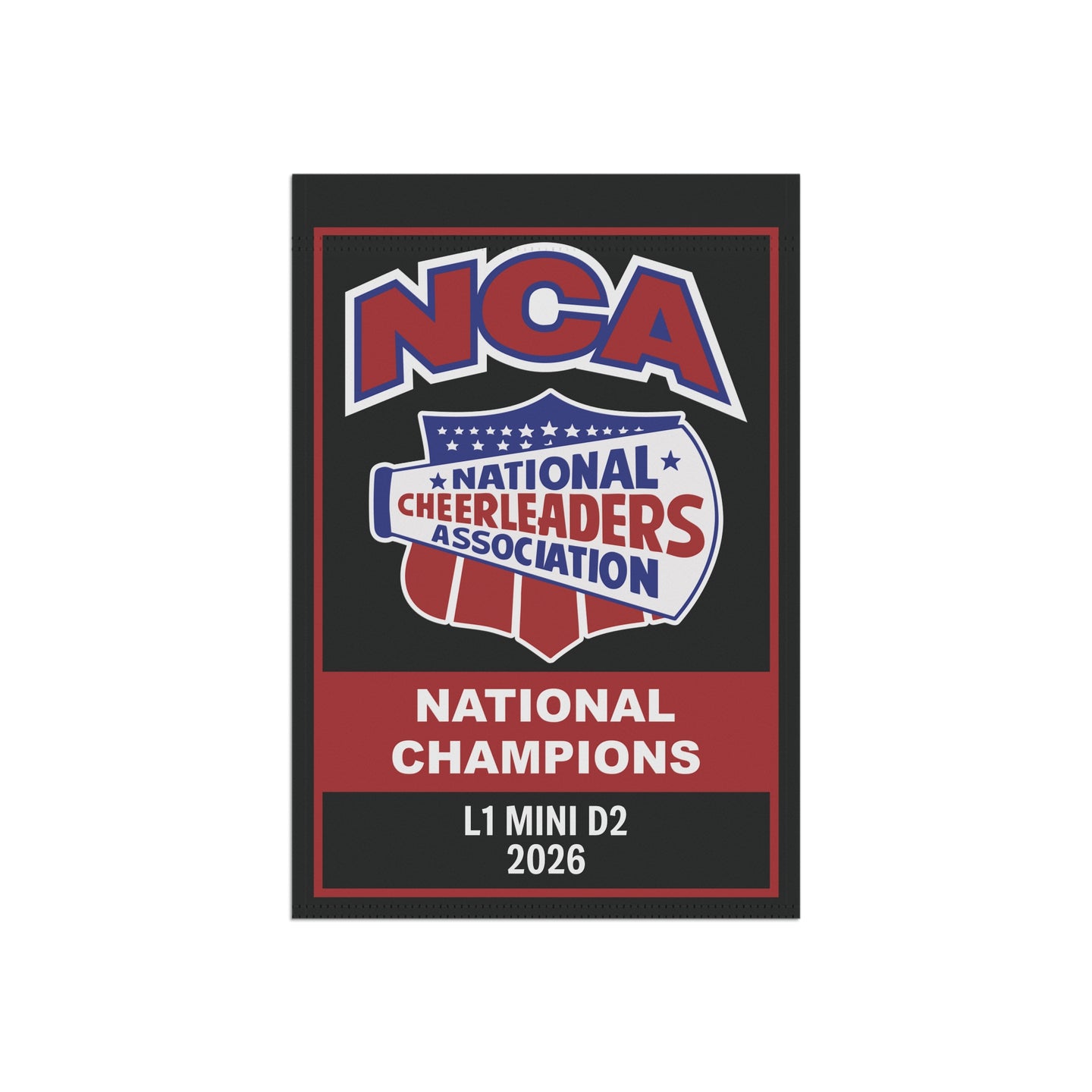 NCA Champion Mini Banner (new design)