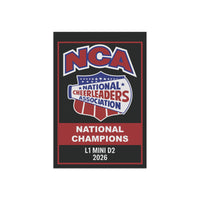NCA Champion Mini Banner (new design)