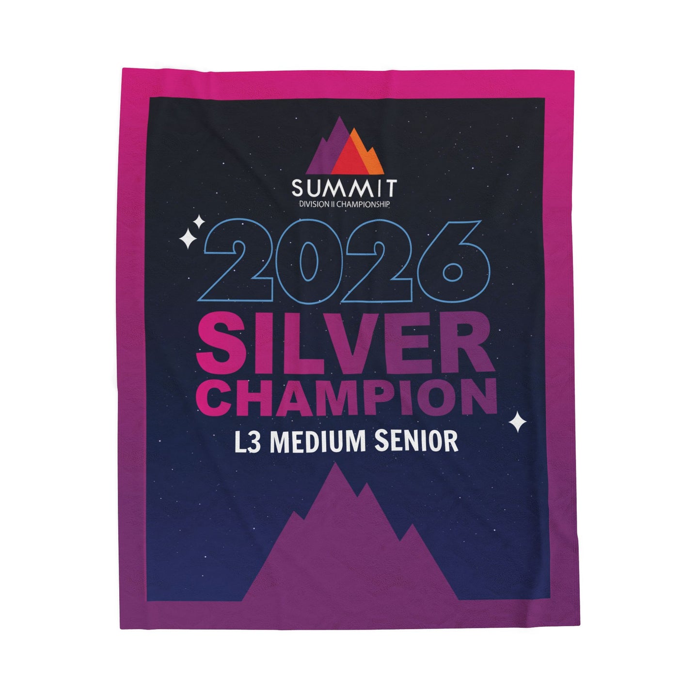 D2 Summit Silver Champion Banner Blanket (2026 Design)