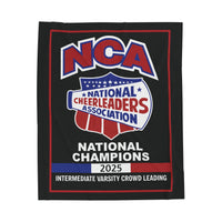 NCA High School Champion Banner Blanket