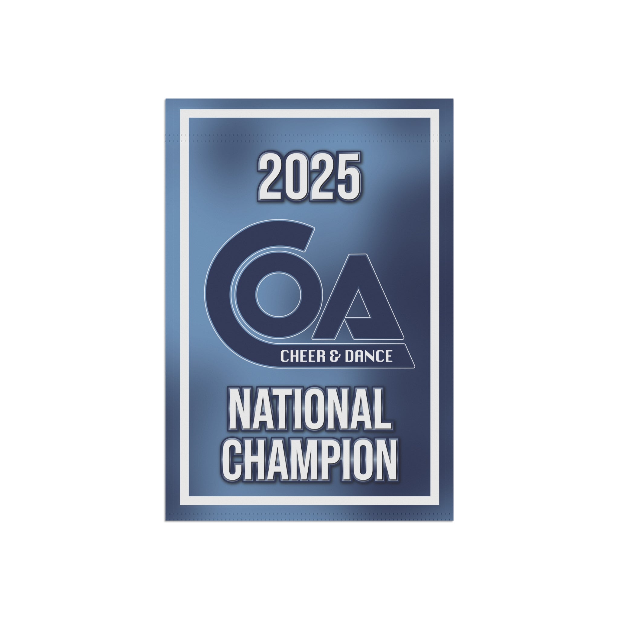 2025 COA National Champion Mini Banner