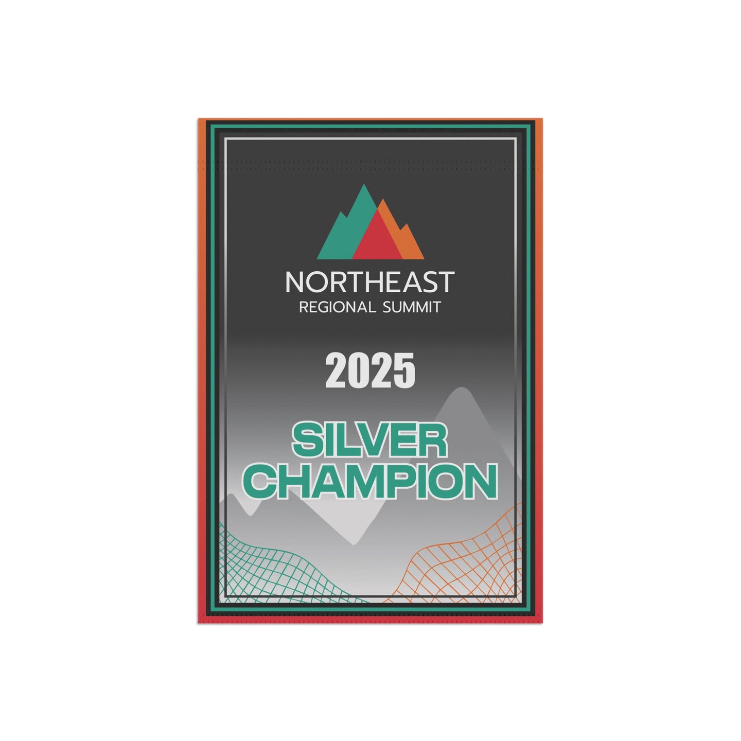 2025 Regional Summit Silver Champion Mini Banner