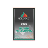 2025 Regional Summit Silver Champion Mini Banner