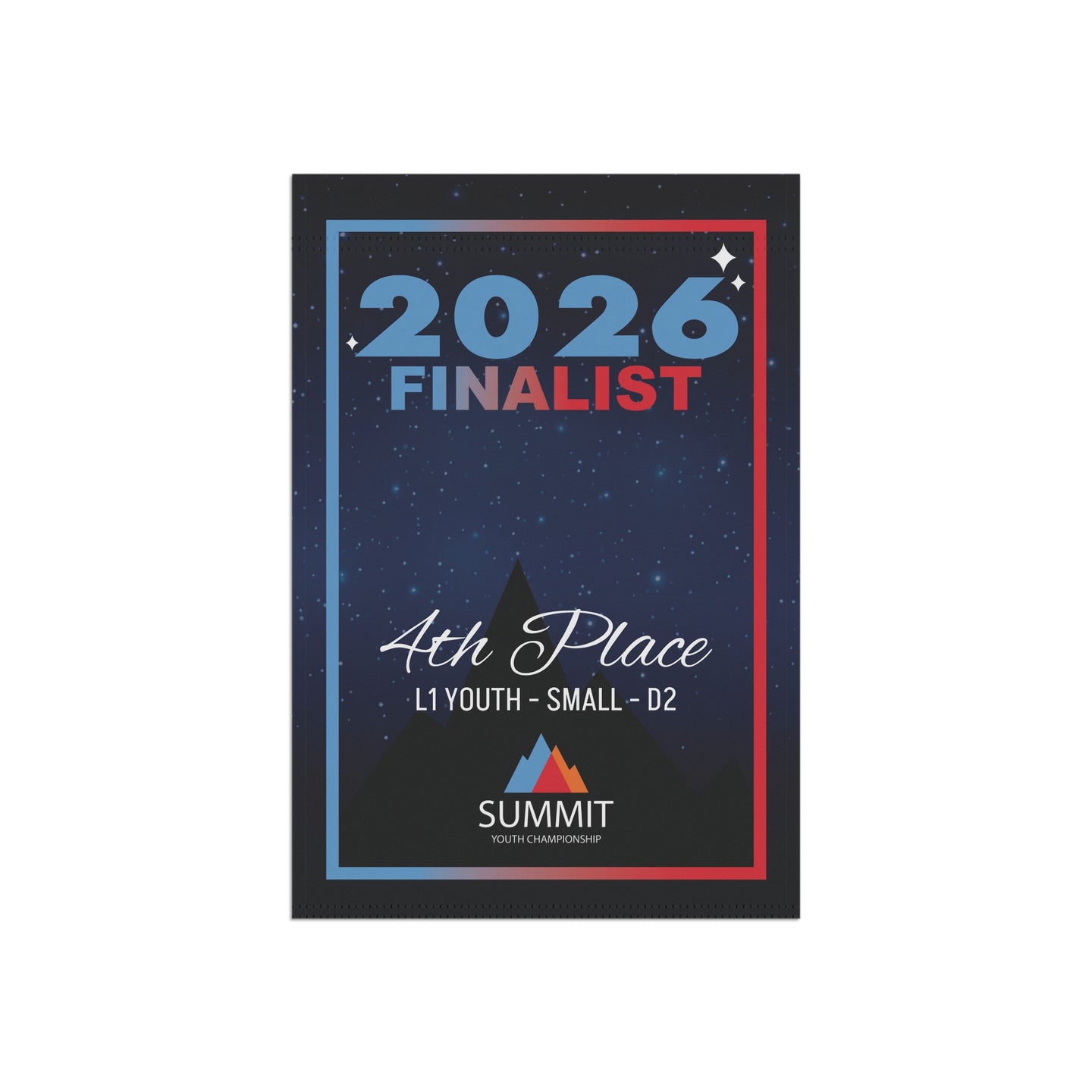 Youth Summit Finalist Mini Banner (ANY YEAR)