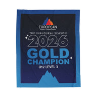 European Summit Gold Champion Banner Blanket (2026 design)