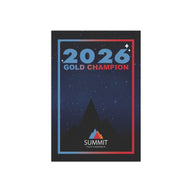 Youth Summit Gold Champion Mini Banner
