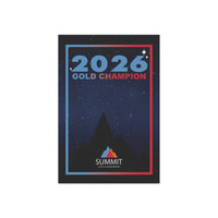Youth Summit Gold Champion Mini Banner