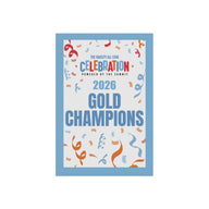 Celebration Mini Banner (Gold, Silver, Bronze, and Specialty Options)