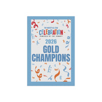 Celebration Mini Banner (Gold, Silver, Bronze, and Specialty Options)