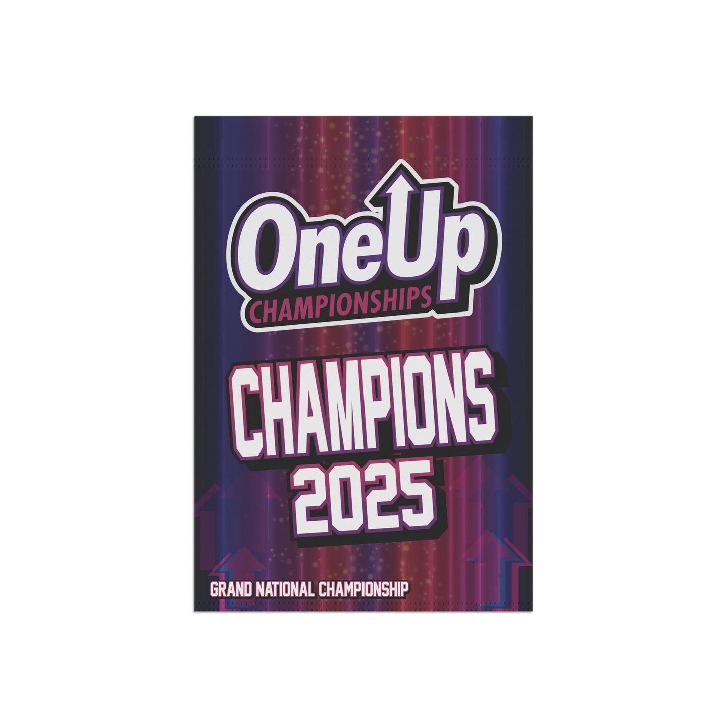 One Up Champion Mini Banner (Alternate Design)