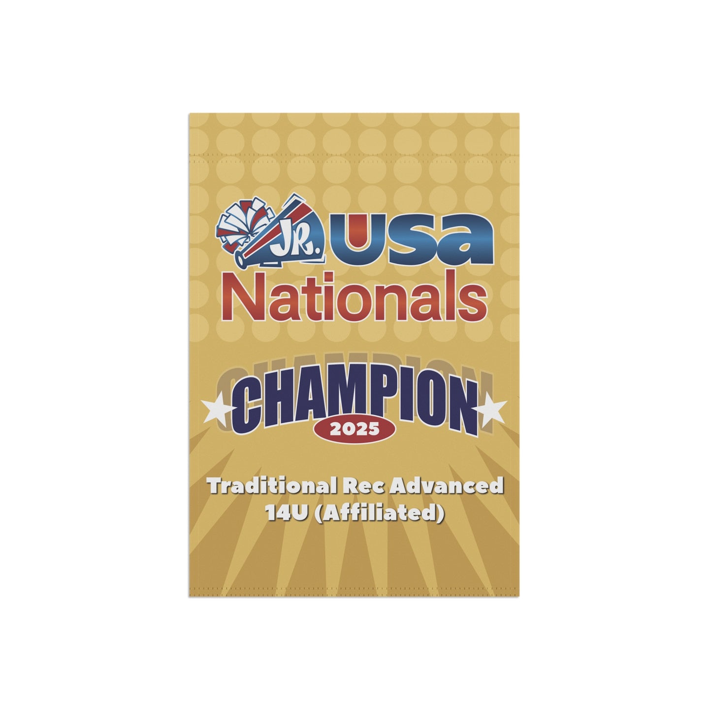 Jr USA Nationals Champion Mini Banner