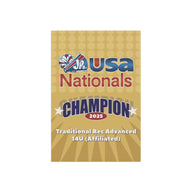 Jr USA Nationals Champion Mini Banner